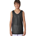 A4 Youth 3.4 Ounce Poly Reversible Basketball Jersey Tank Top